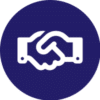 Alps Ltd | Insurance add-ons and support provider | Handshake icon