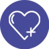 Alps Ltd | Insurance add-ons and support provider | Purple heart icon